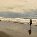 ....und wir bei Ebbe über kilometerlange Spaziergänge