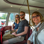 ...Londoner Linienbusse bieten mehr als nur den Transport...