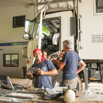 ....nur das europäische Türschloss will nicht so richtig.....