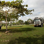 ....wir mussten es ohne "Sperren" schaffen - da Kurve.....