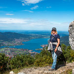 ...der Tegernsee und Rita.