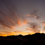 Sonnenuntergang in "Los Frailes"