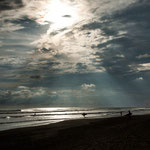 ....die Lichtstimmung am Pazifik und.....