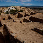 Auch hier oben eine alte Pueblo-Siedlung - nur geringe Teile sind heute ausgegraben
