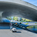 Autonomes Fahren wird mittels kleinen Modellautos getestet - Rita ist Testperson