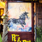 Unser neues Restaurant (Rita & Rudi) in Juayua.....