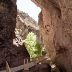 ....und hat Trockenheit wenig Wasser....