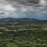 Blick ins fruchtbare Tal von Montessu - dies war schon vor 5000 Jahren ein Grund hier zu siedeln