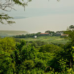 .....and here the view from the mountain behind the park.....