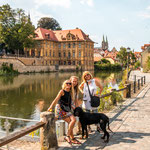 Mit unseren Freunden Birgit und Peter in Bamberg...