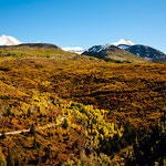 die hochalpine Vegetation in den schönsten Herbstfarben