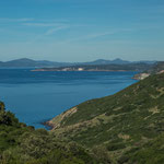 Die Strecke Alghero nach Bosa entlang der Küste...