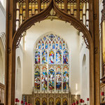 ...mit ganz klaren und super gut erhalten Glasfenstern