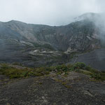 ....hier noch Mal einen Blick in aktiven Vulkantrichter