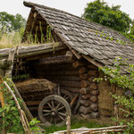 ...ein nachgebautes slawisches Museumsdorf
