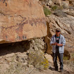 Wir bekamen detaillierte Erklärungen - hier ein Sonnenkalender