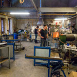 ...und beherbergt die Glasbläserkunst.