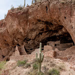 ....damals war das Pueblo nur über Leitern erreichbar...