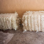 .....160 kg wiegen die Ballen.