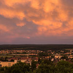 Ein traumhafter Sonnenuntergang in Amberg....