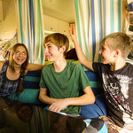 Hier die Autofahrt in Ritas und Rudis truck