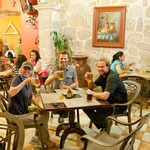 gemütliches Essen mit Frank und Sven