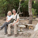 ....erschöpft nach langem Aufstieg.