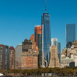 ...Blick von Staten Island auf Manhatten...