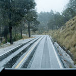 ganz schön gefährlich mit unserem 15 Tonner