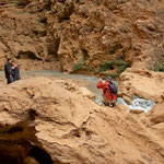 Diese beiden Mitwanderer wollten ein Erinnerungsfoto