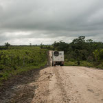 ....auch den steilen Berg schafften wir rückwärts - danke "baby"....