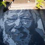 ....ein tolles Mosaik von Schönherr - nur sichtbar durch die Kamera.....