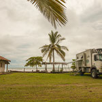 ....ein traumhafter Stellplatz direkt am Strand.....