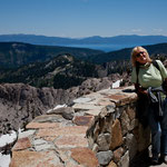 im Hintergrund der "Lake Tahoe"