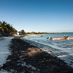 Die Kinder starten zum Schnorchelausflug....