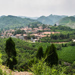 Kaum 30 - 50 km von der Millionenstadt Jinan ein völlig anderes Bild....