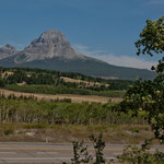 Das Gebiet um "Fernie" in Kanada
