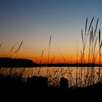 traumhafte Sonnenuntergänge von der Terrasse von Terry & Phyl