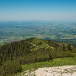 .....sowie auf die Münchner Hochebene....