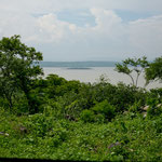 ....the RV Park offers great views over the lake.....