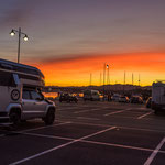 Auch in Olbia erlebten wir wieder wunderschöne Lichtverhältnisse beim Sonnenuntergang