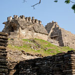 halbrechts ist die höchste Stelle der Anlage