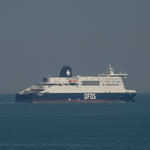 Unsere Fähre der Firma DFDS