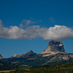 "Chief Mountain": ein heiliger Berg für die "Blackfoot und die Bood Indians"