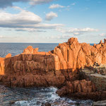 Die berühmten roten Felsen von Arbatax