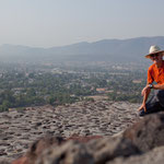 ...geschafft - 65 m Höhenunterschied und 2.300 m übern Meer