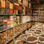 ....und ein bunter Markt.