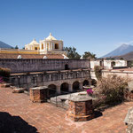 Kirche und Kloster "La Merced" - mehrmals zerstört und wiederaufgebaut....