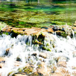 .... und hat wunderbare Farben und reinstes Wasser