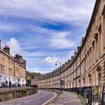 ...der Royal Cresent - erbaut 1770 durch John Wood...